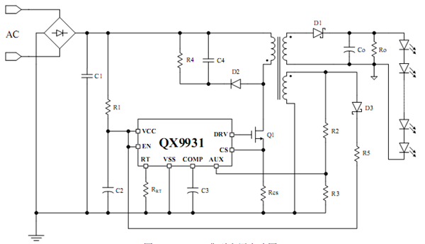 LED¸ôÀëºãÁ÷Çý¶¯IC QX9931