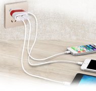 ˫USB 5V 2.1A��ʽ�����