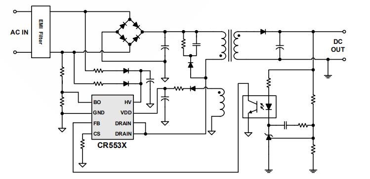 CR5534µäÐ͵ç·ͼ