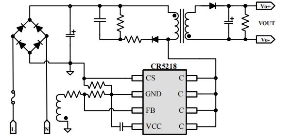 CR5218ÈÆ×éоƬµç·ͼ