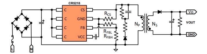 5V1AÊÊÅäÆ÷·½°¸Ë«ÈÆ×é×Ô¹©µçÓ¦ÓÃ