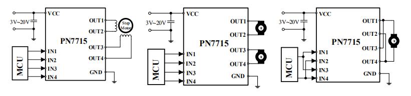 PN7715 15VÉãÏñÍ·Çý¶¯Ð¾Æ¬µç·ͼ