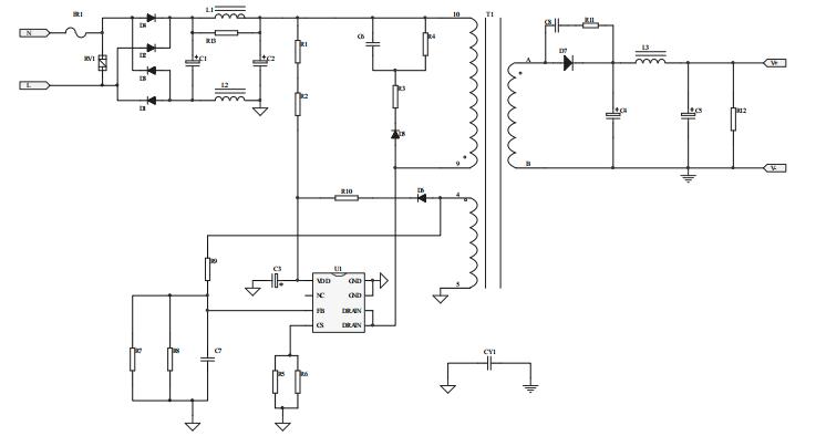 CR6248_12v1aÊÊÅäÆ÷·½°¸µç·ͼ