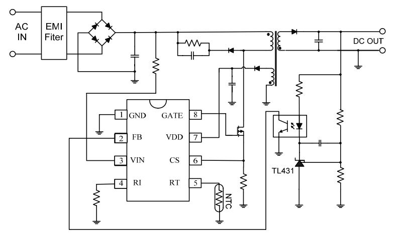 CR6841¿ª¹ØµçÔ´ÔÀíͼ